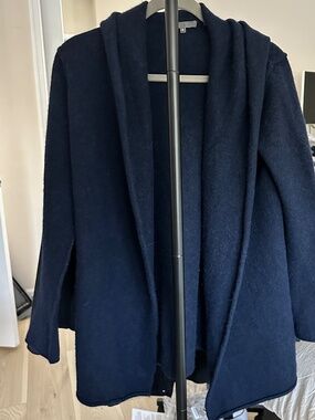 Navy sweater cardigan